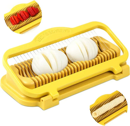 🔥LAST DAY 50% OFF🔥Egg Slicer for Hard Boiled Eggs Banana Slicer