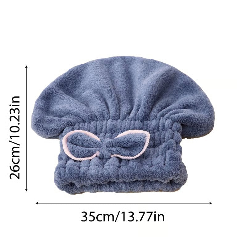 💃Microfiber Hair Drying Cap🤜Say Goodbye to Hair Damage & Frizz! detail view
