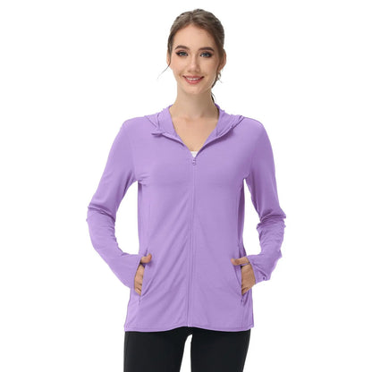 🎖️Women's Lightweight Long-Sleeved Sunscreen Hoodie Jacket