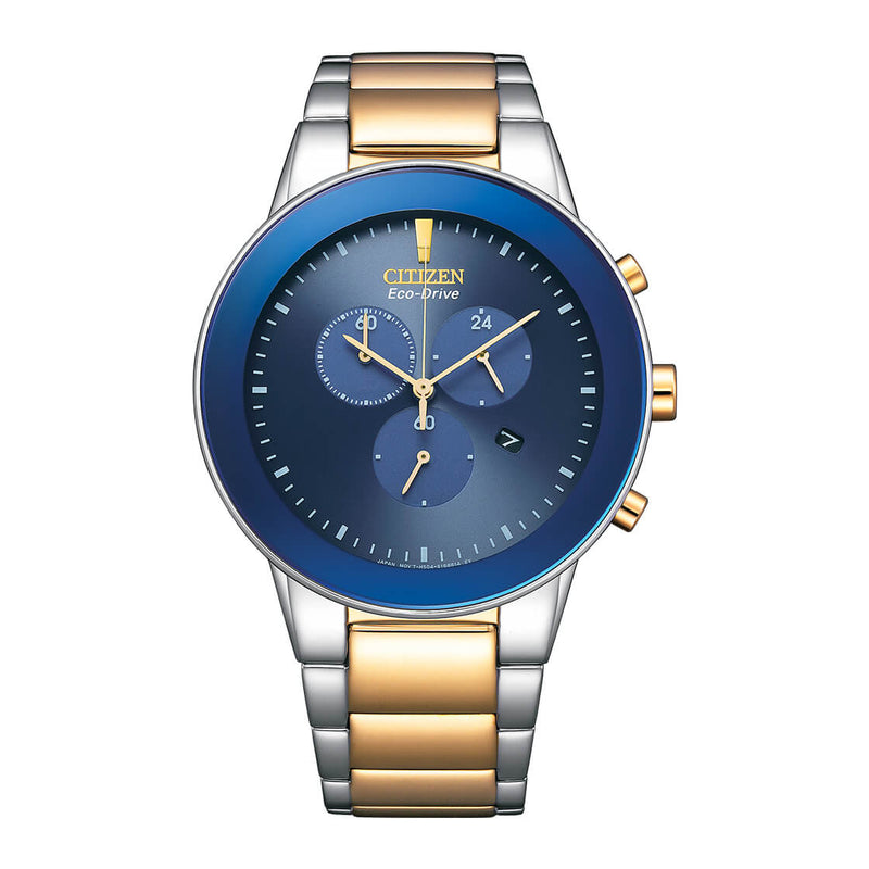 Citizen Men's Eco Drive Stainless Steel Watch AT2244-84L